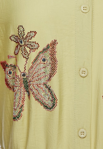 faina Shirt dress 'Glow' in Yellow
