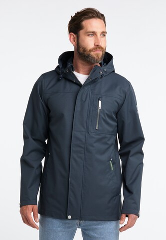 Schmuddelwedda Performance Jacket in Blue: front