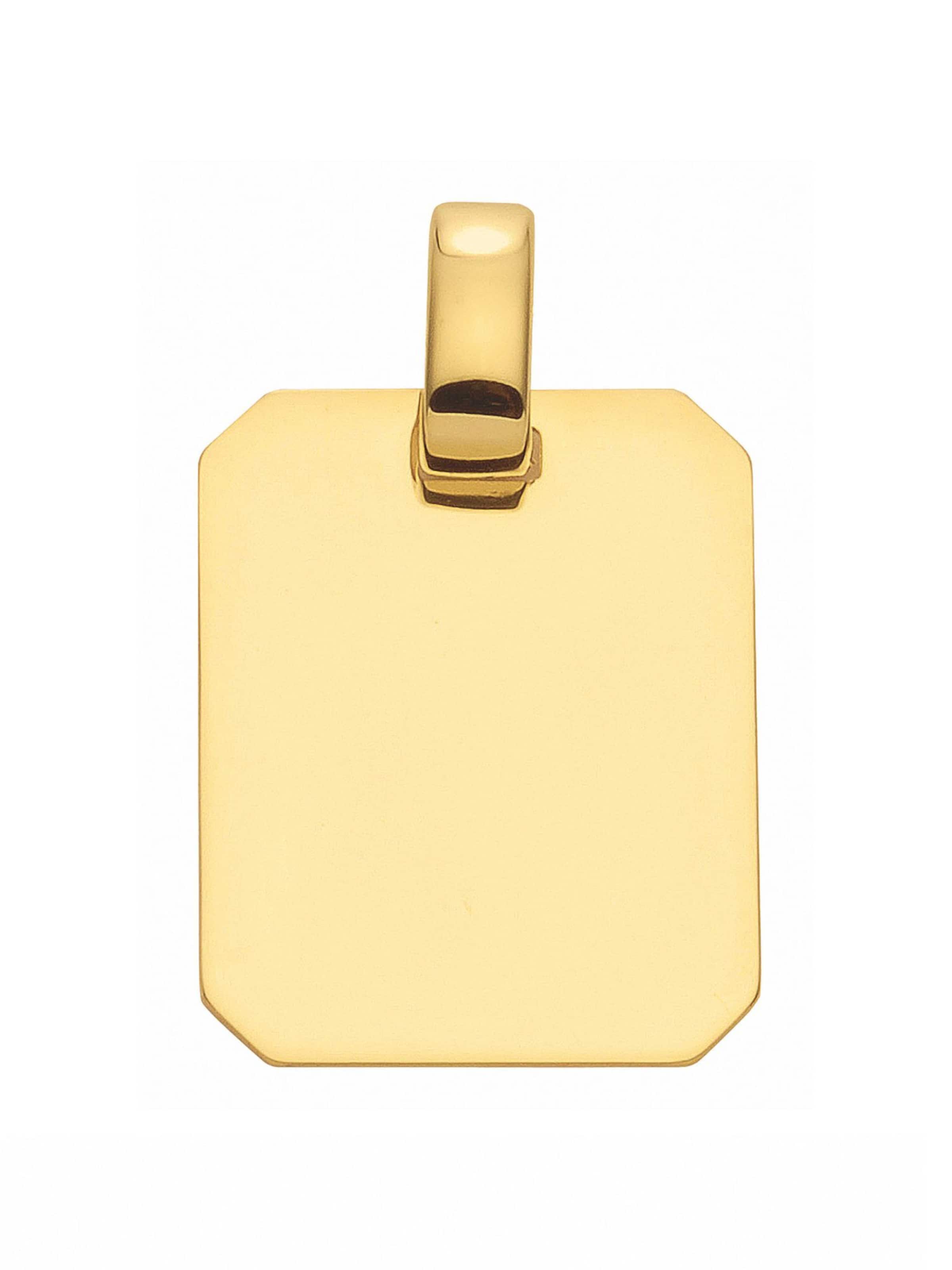 Adelia´s Anhänger in Gold: Vorderseite