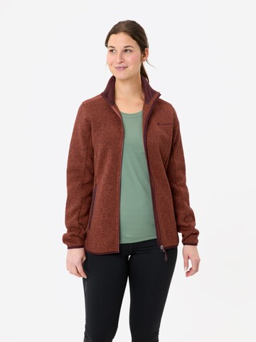 VAUDE Functionele fleece jas 'Rienza IV' in Bruin