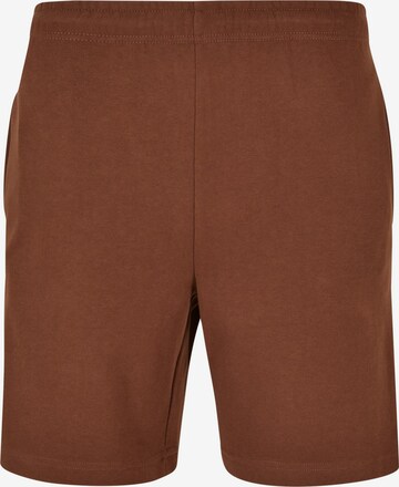 Pantalon Urban Classics en marron : devant