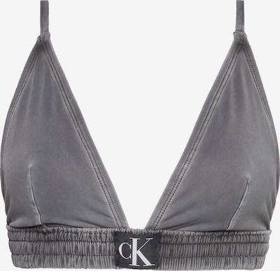 Calvin Klein Swimwear Hauts de bikini en noir / blanc, Vue avec produit