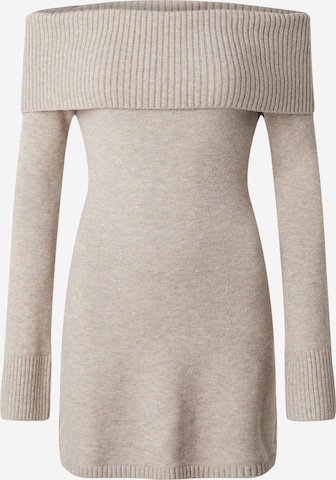 Rochie tricotat de la HOLLISTER pe maro: față