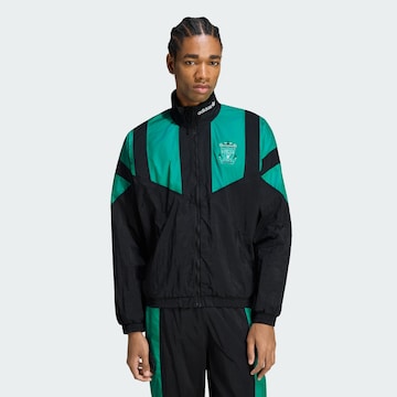 Giacca sportiva 'FC Liverpool EQT' di ADIDAS PERFORMANCE in nero: frontale