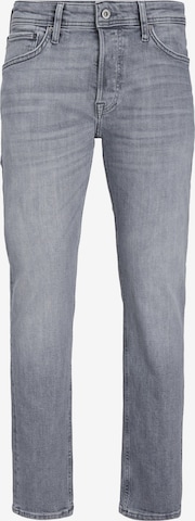 JACK & JONES Slimfit Jeans 'Mike' i grå: framsida