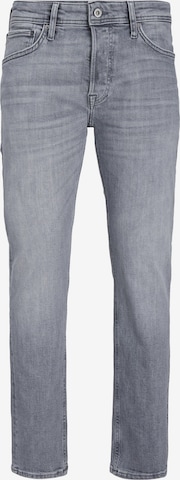 JACK & JONES - Slimfit Calças de ganga 'Mike' em cinzento: frente