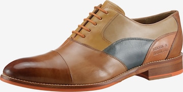 MELVIN & HAMILTON Lace-Up Shoes in Brown: front