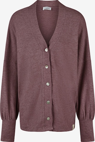 Cotton Candy Cardigan in Rot: Vorderseite