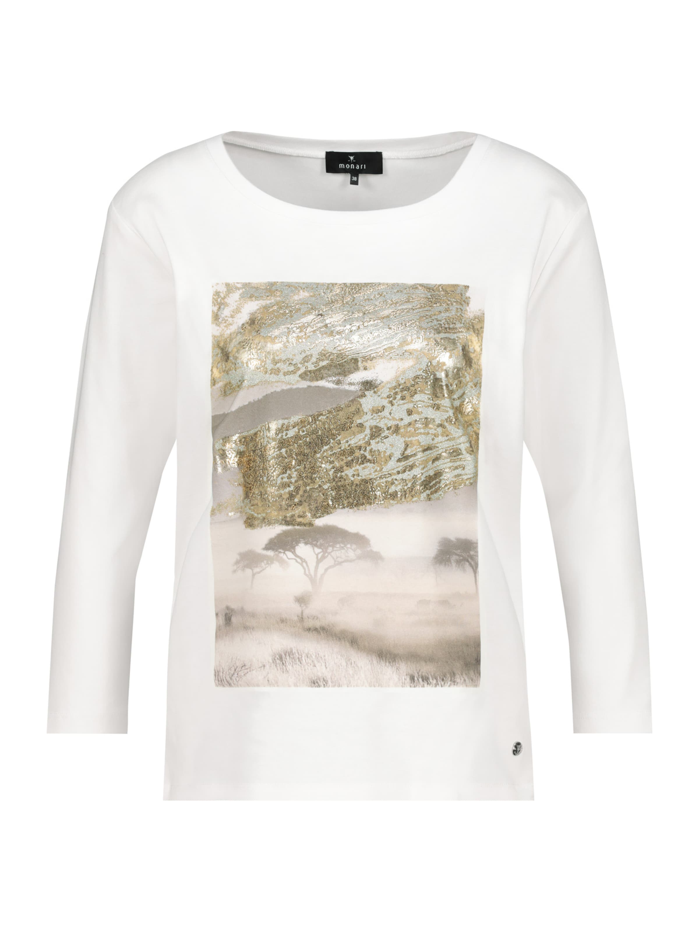 monari Μπλουζάκι σε λευκό: μπροστά