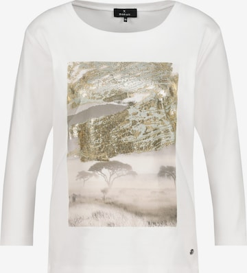 balta monari Marškinėliai: priekis