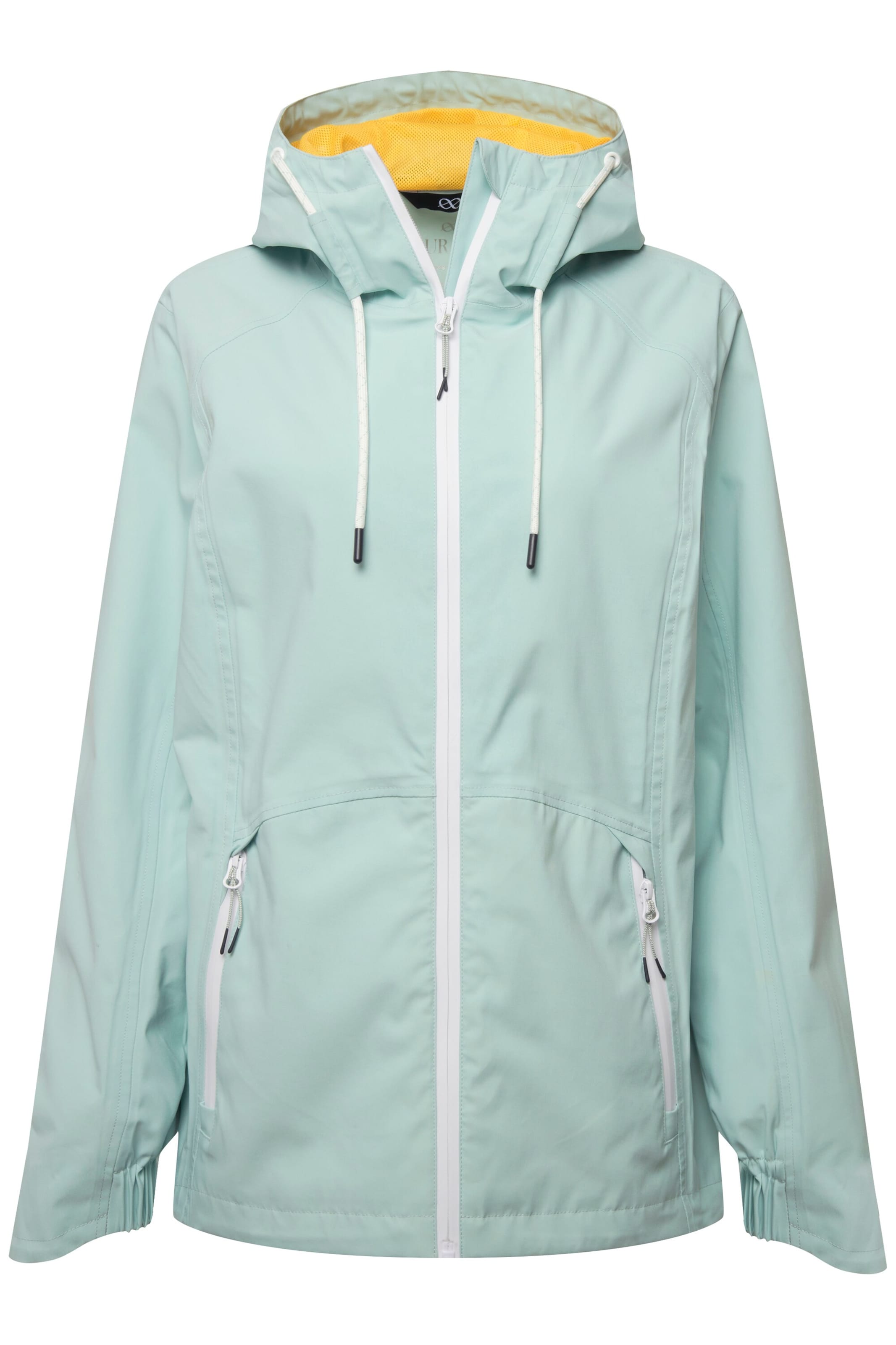 LAURASØN Funktionsjacke 'Mix & Match' in Grün: Vorderseite