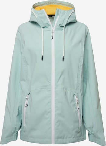 LAURASØN Performance Jacket 'Mix & Match' in Green: front