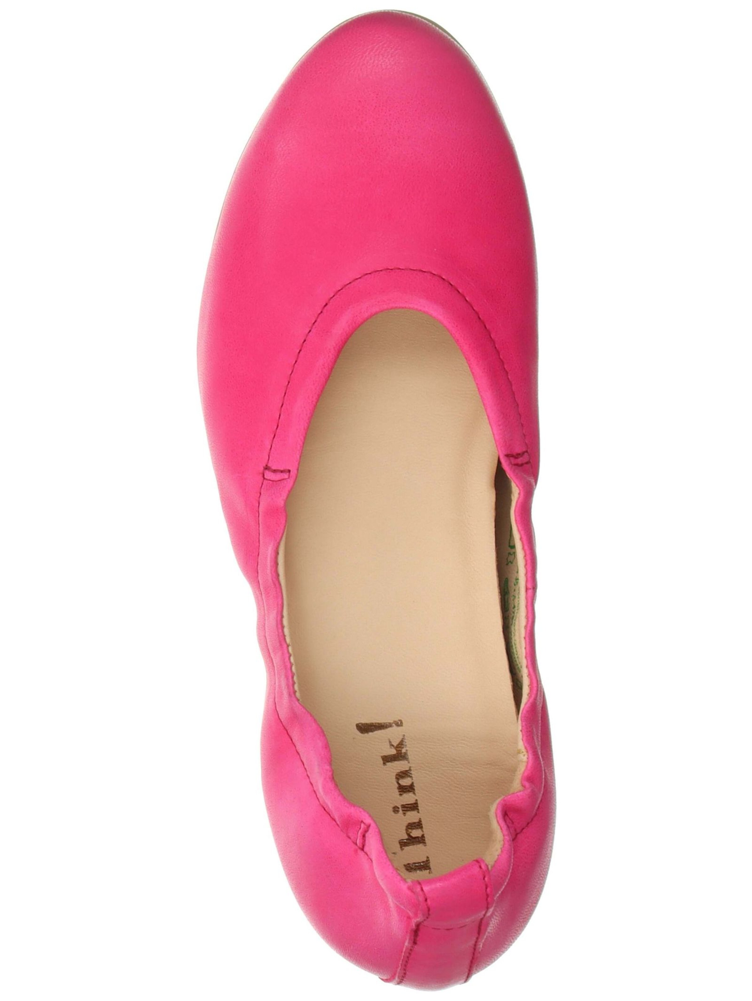 THINK! Ballet Flats in Pink