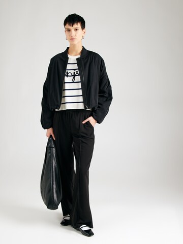 VERO MODA Wide leg Παντελόνι σε μαύρο