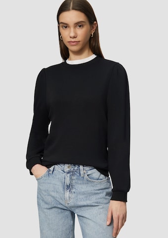 QS Sweatshirt in Black: front