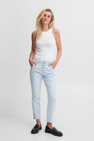 PULZ Jeans Loosefit 5-Pocket Jeans 'Malvina' in Blau