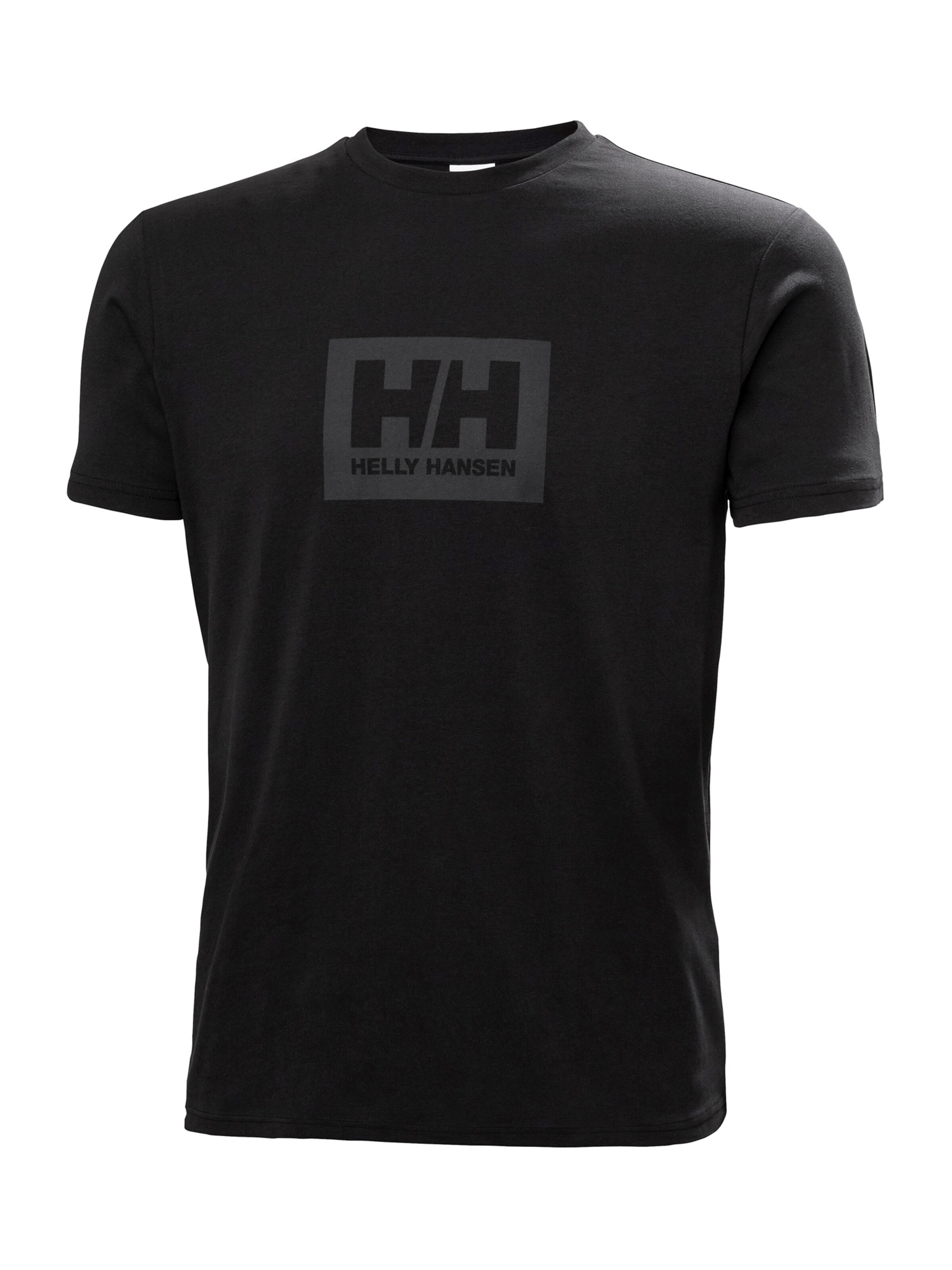 HELLY HANSEN T-Shirt 'BOX 2.0' in Schwarz: Vorderseite
