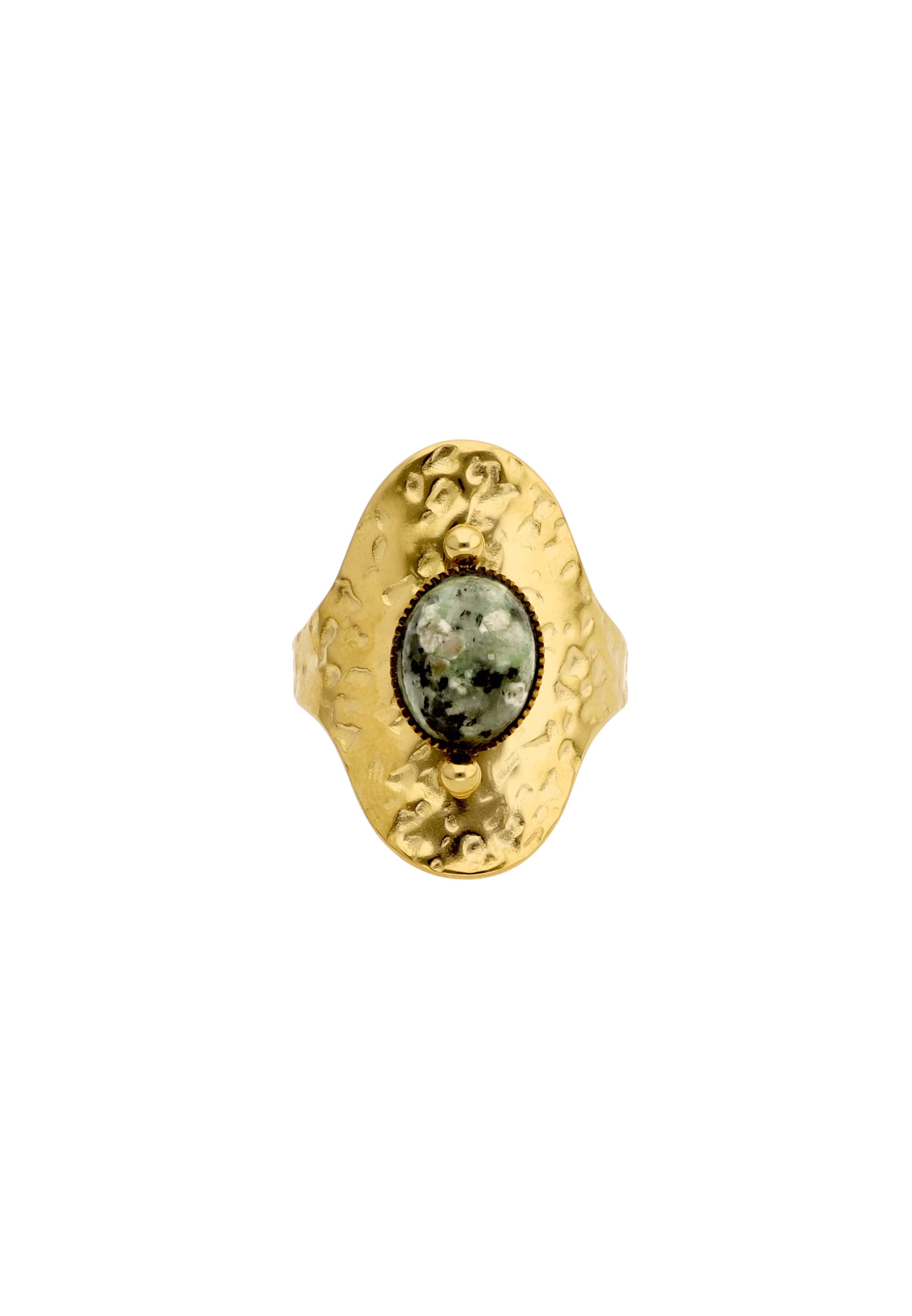 IZIA - Anillo en oro: frente