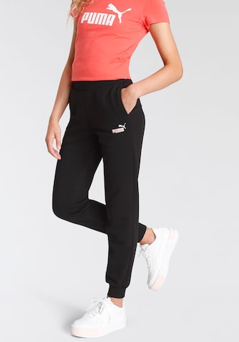 PUMA Tapered Pants in Black