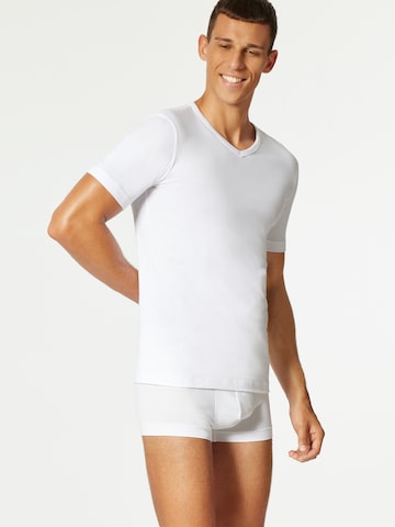 T-Shirt uncover by SCHIESSER en blanc