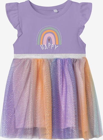 Robe 'HAPPI' NAME IT en violet : devant