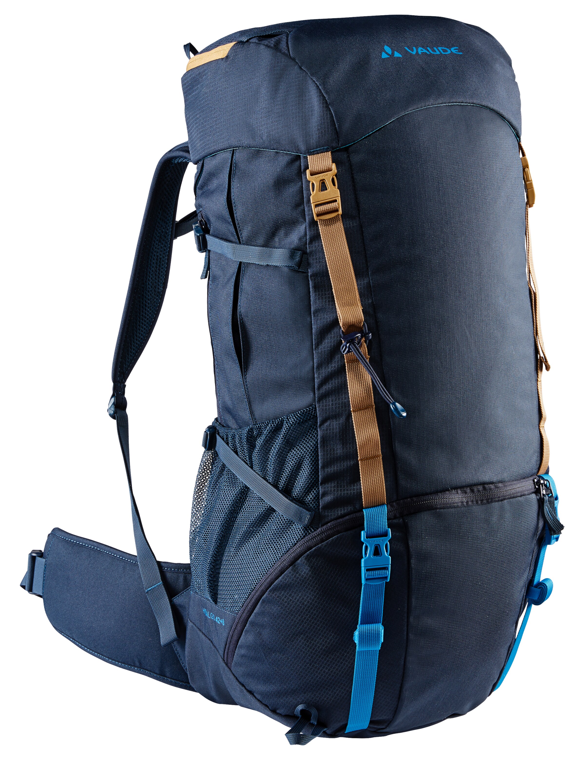 VAUDE Sports backpack 'Hidalgo 42+8' in Blue: front