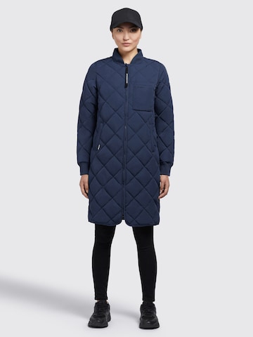 khujo Between-Seasons Coat in Blue