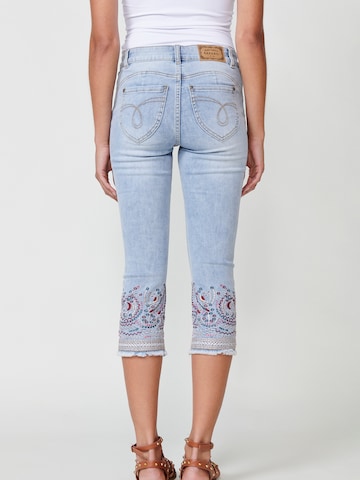 Coupe slim Jean KOROSHI en bleu