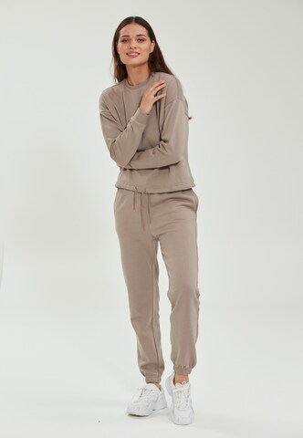 Athlecia Regular Sweatpants 'Soffina' in Braun