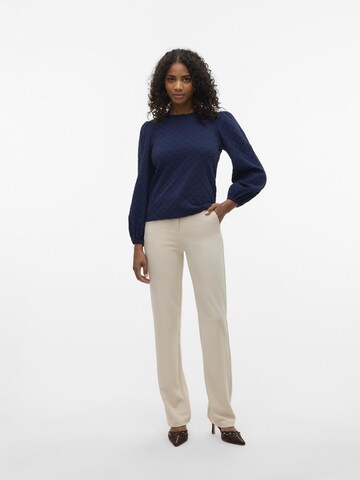 VERO MODA Regular Hose 'ZAMIRA' in Beige