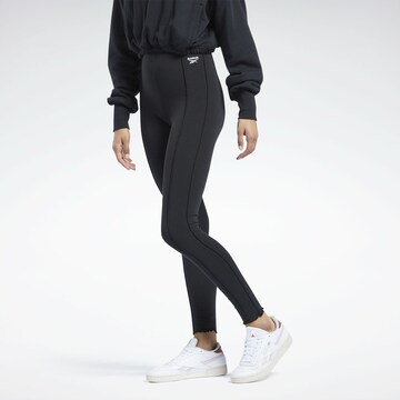 Reebok - Skinny Leggings em preto: frente