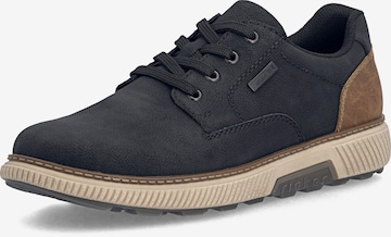 Chaussure de sport à lacets Rieker en noir : devant