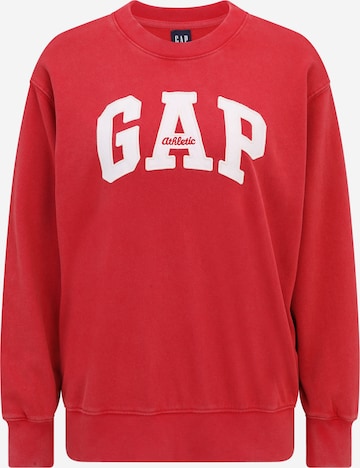 Gap Petite Свитшот в Красный: спереди