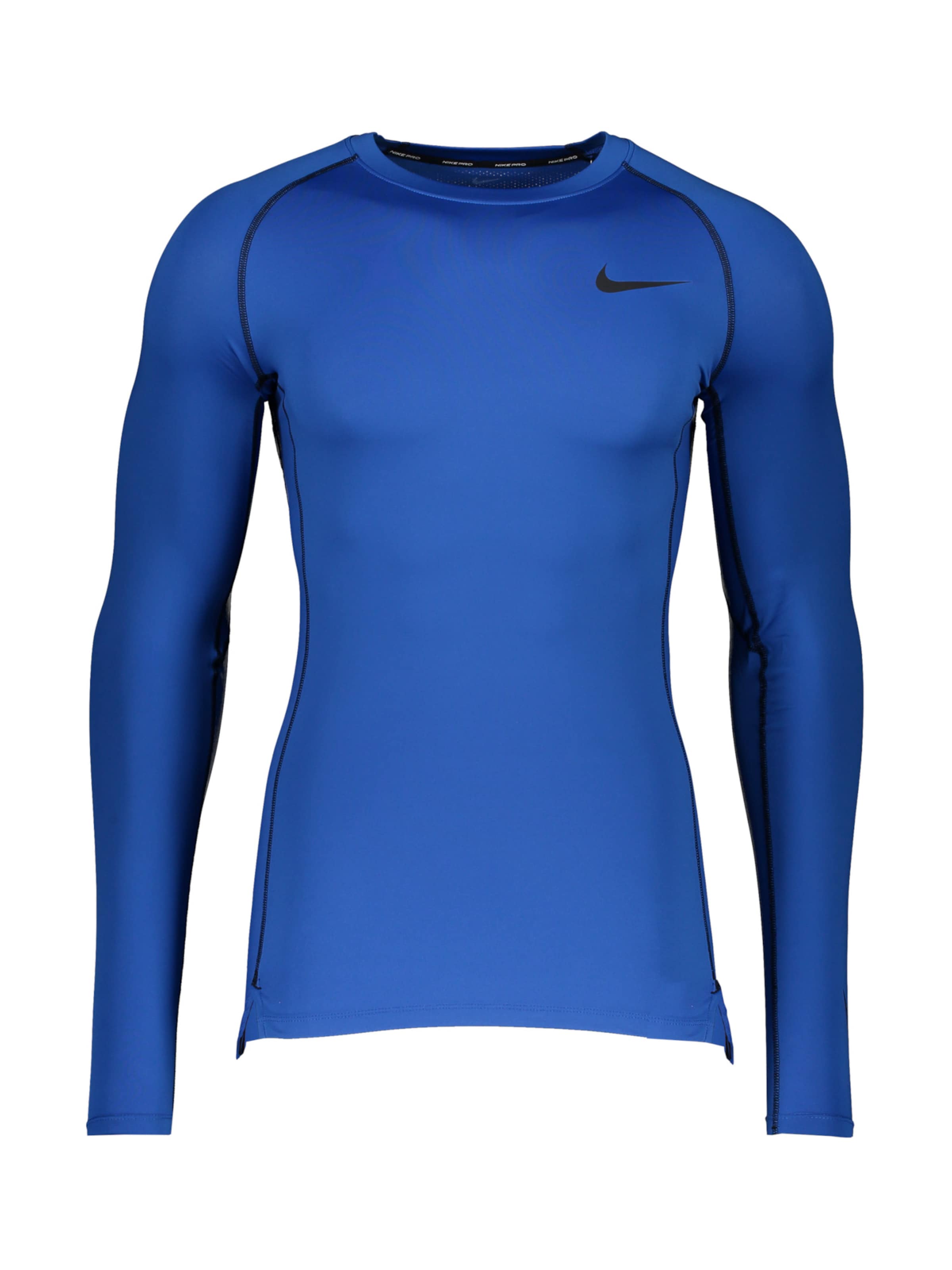 NIKE Funktionsshirt 'Pro' in Blau: Vorderseite