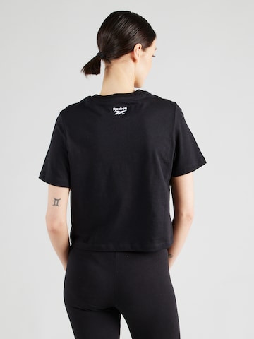 Reebok Λειτουργικό μπλουζάκι σε μαύρο