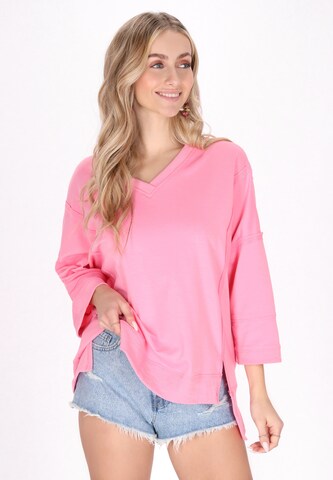 IZIA - Sweatshirt em rosa: frente