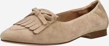 Ballerina di Regarde le Ciel in beige: frontale