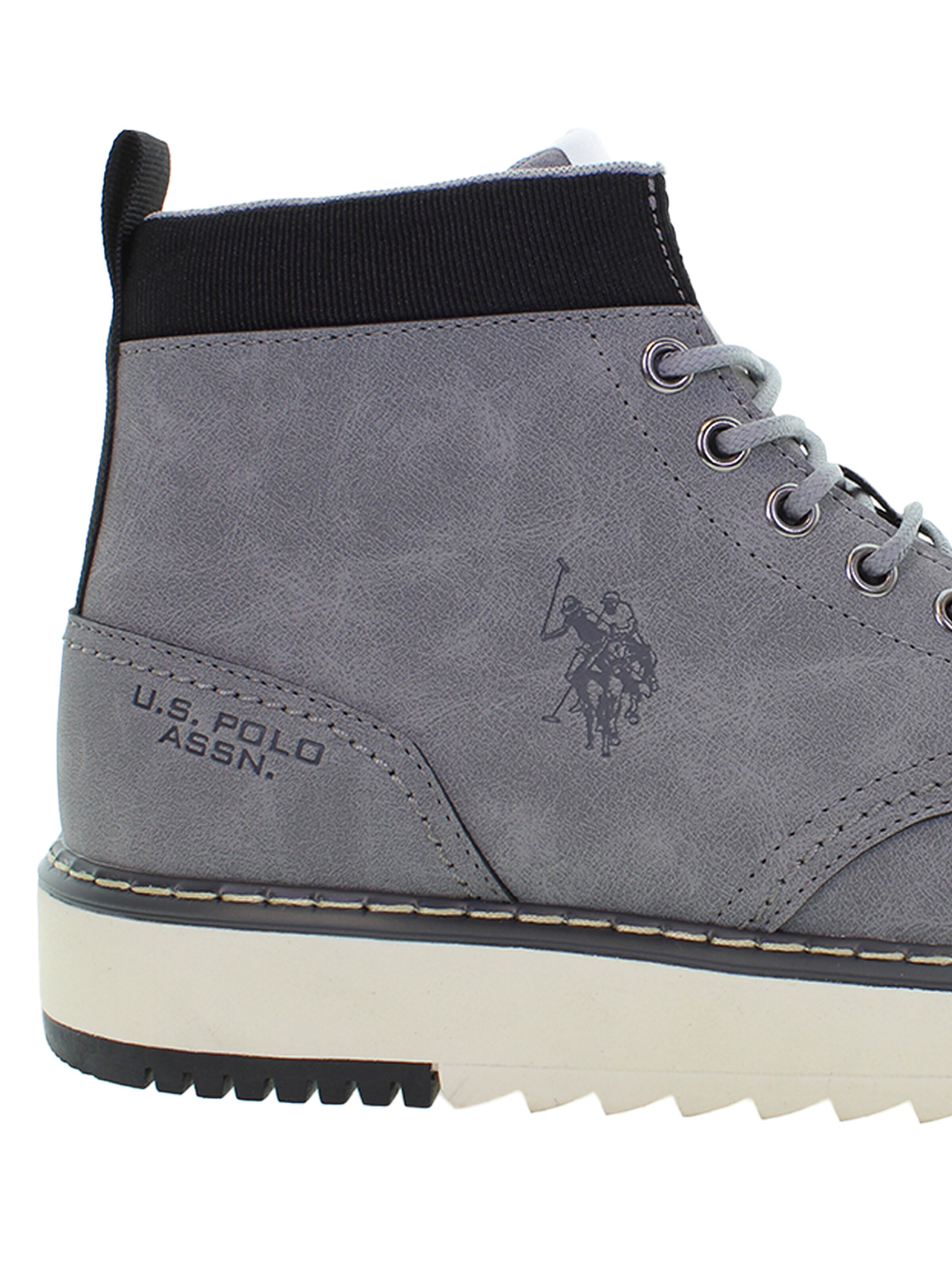 U.S. POLO ASSN. Veterboots 'London001' in Grijs