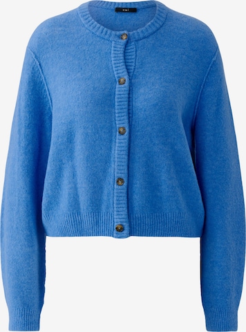 OUI Knit Cardigan 'ILAYA' in Blue: front