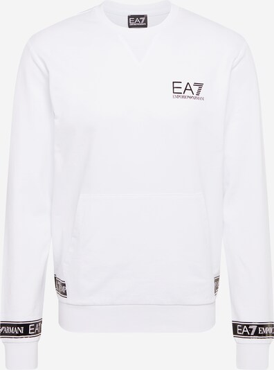 EA7 Emporio Armani Sweatshirt in black / white, Item view
