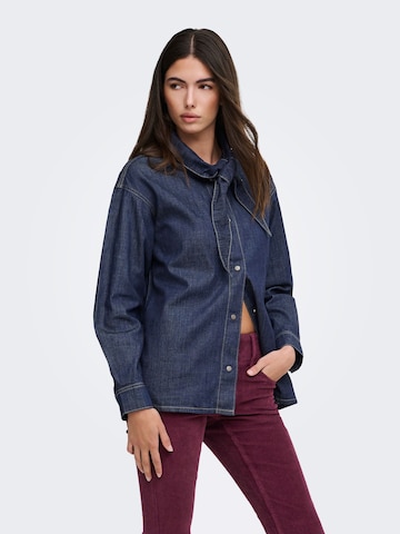 ONLY Blouse in Blauw: voorkant