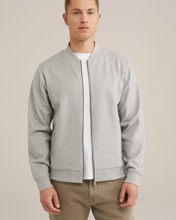WE Fashion Sweat jacket in Grey