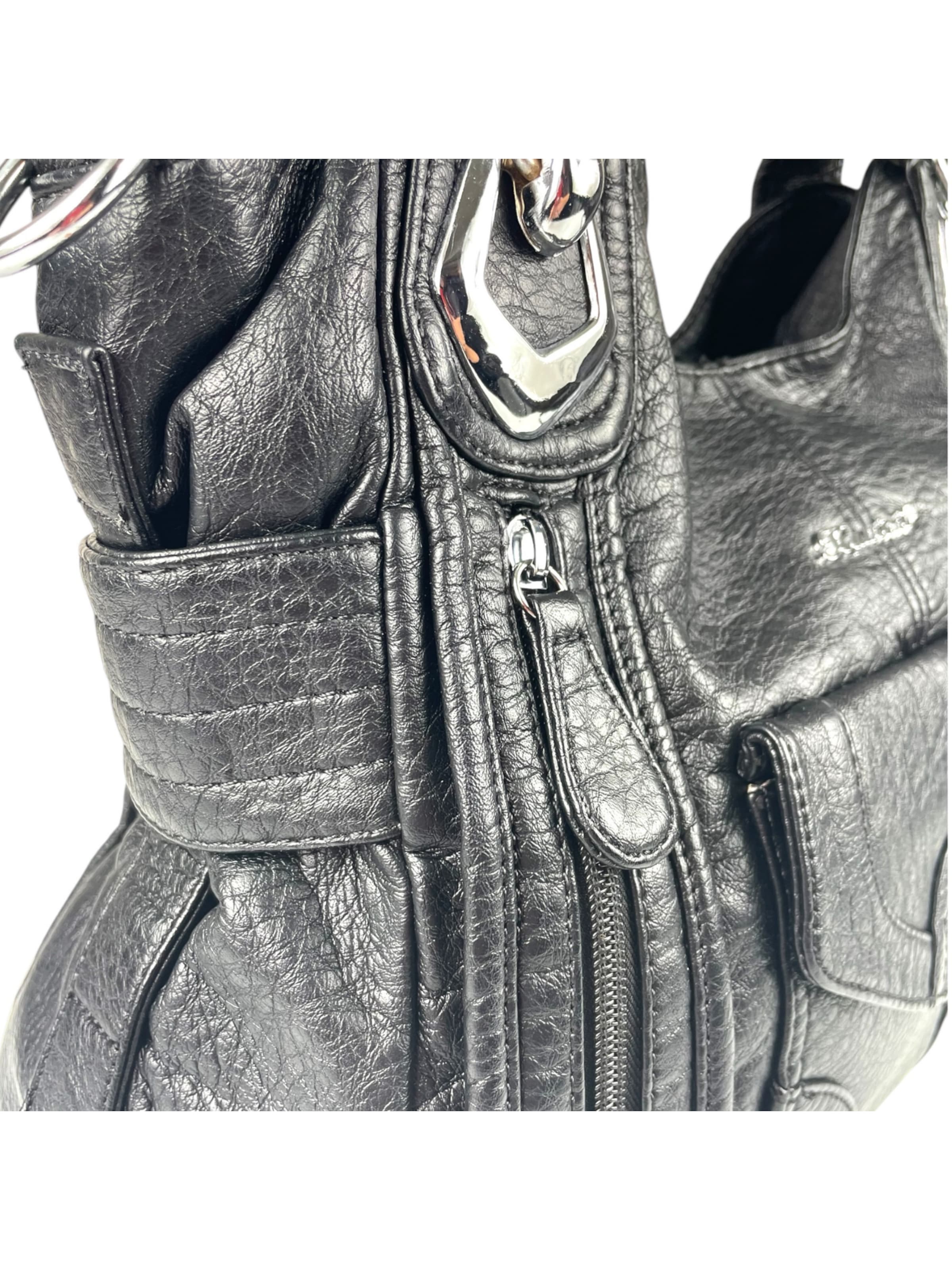 Borsa a spalla di Kumixi in nero