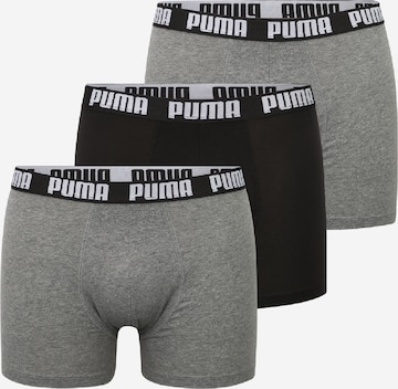 PUMA Boxer shorts in Grey: front