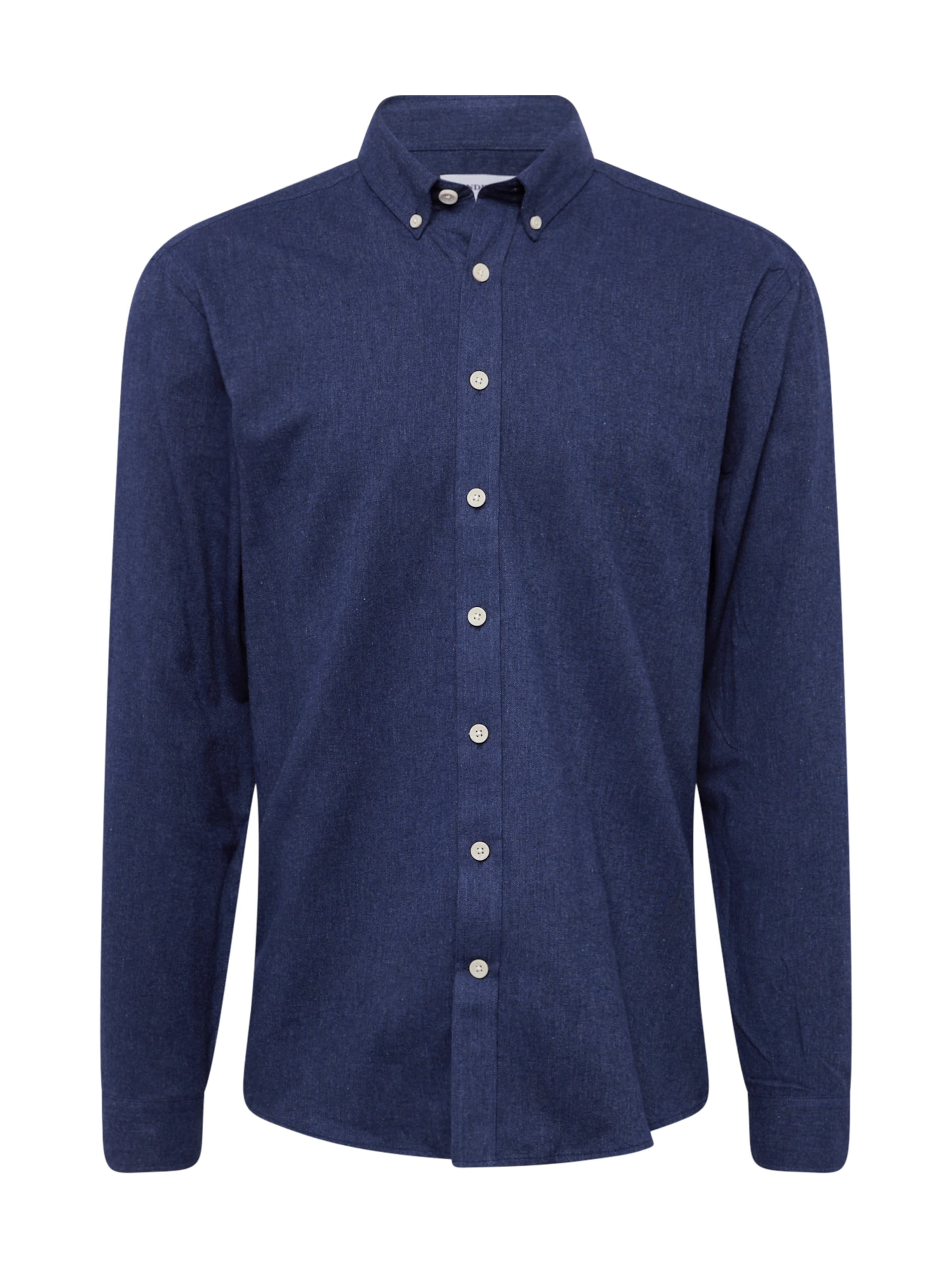 Lindbergh Regular Fit Hemd in Blau: Vorderseite