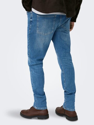 Only & Sons Baggy Jeans 'Loom' in Blauw