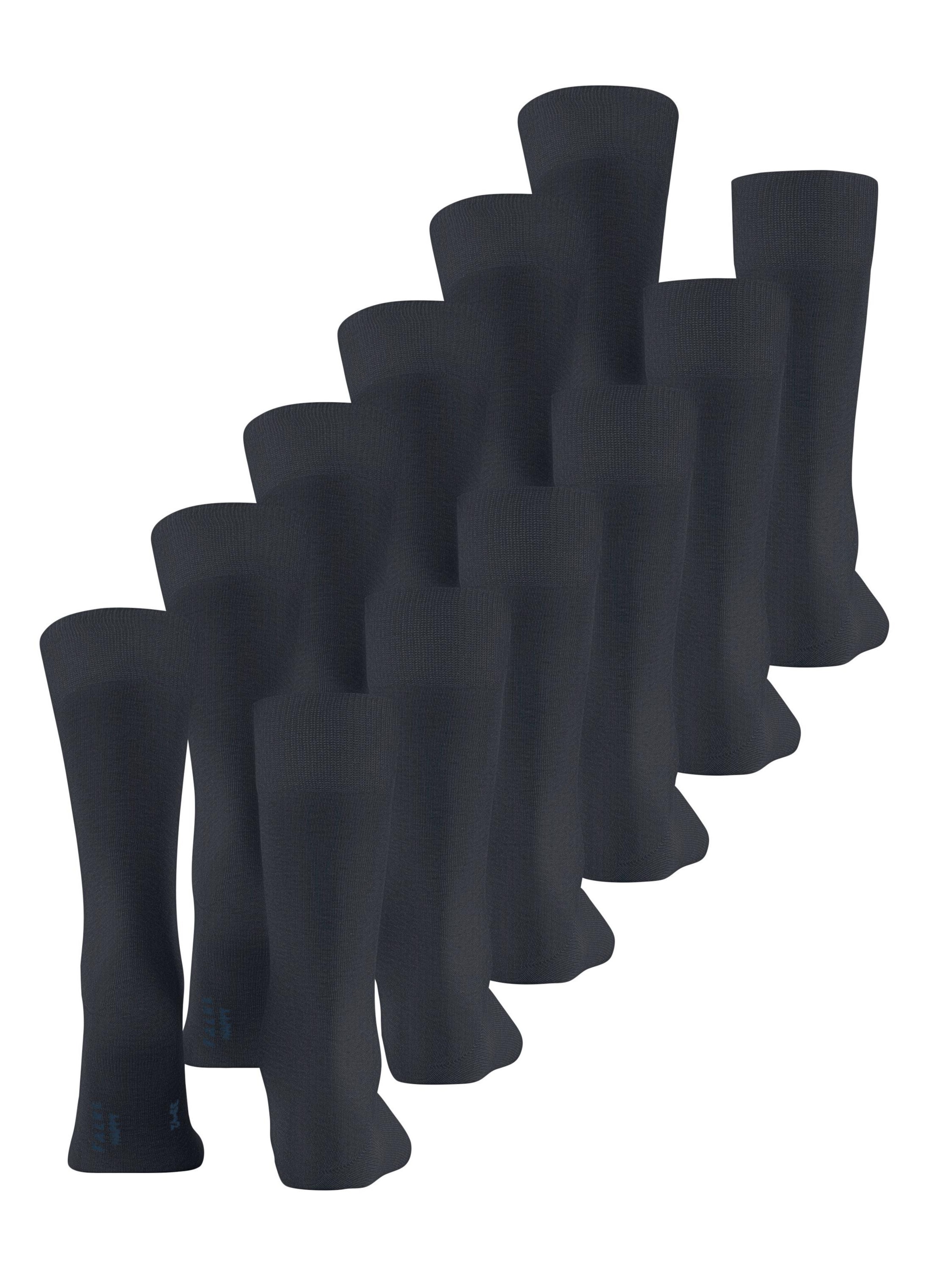 FALKE Socks 'Happy 6-Pack' in Blue