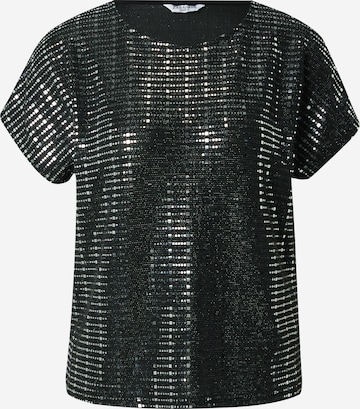 ZABAIONE - Blusa 'Ch44erry' em preto: frente