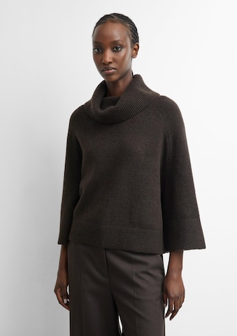 COMMA Pullover in Braun: Vorderseite