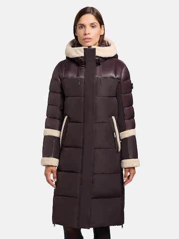 khujo Winter coat 'Desna2' in Purple: front